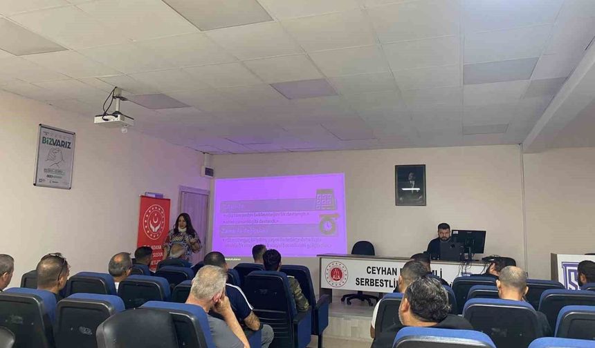 Adana’da Denetimli Serbestlik Yükümlülerine Özel Eğitim