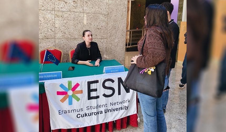 Çukurova Üniversitesinde Erasmus Günleri Başladı