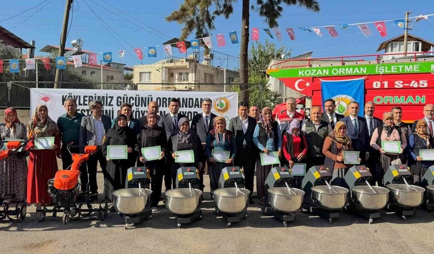 Kozan’da 27 Kadının Hayatını Kolaylaştıracak Destek