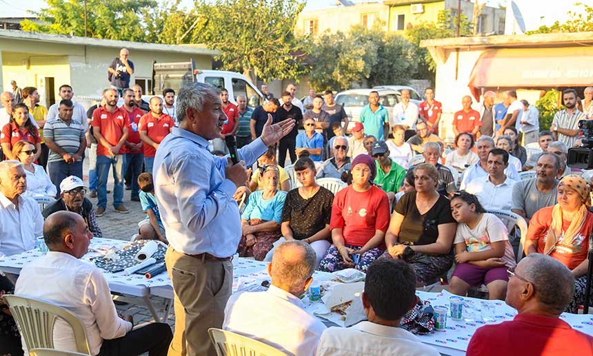 Başkan Karalar Yumurtalık'ta 