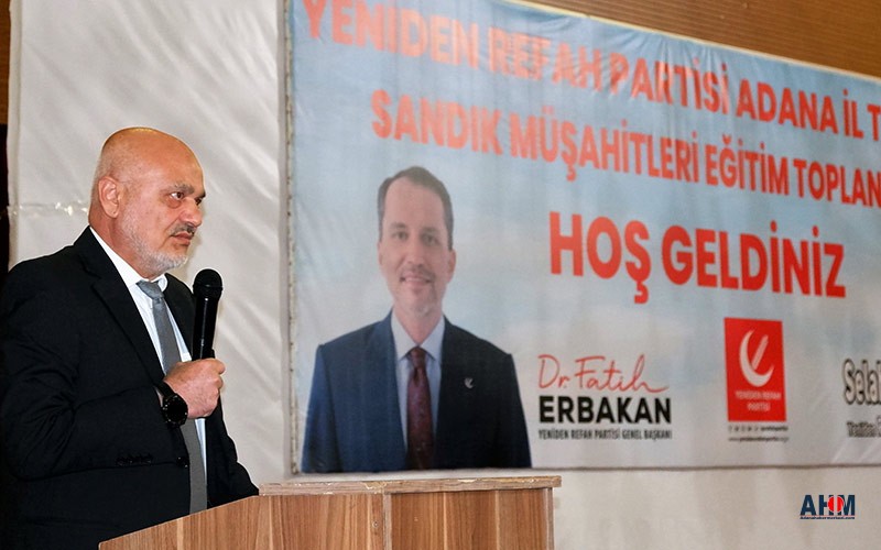 Baysal; "Adayımız Dr. Fatih Erbakan’ın Cumhurbaşkanlığı adaylığı için vatandaşlarımızı imza vermeye idavet ediyorum" dedi.