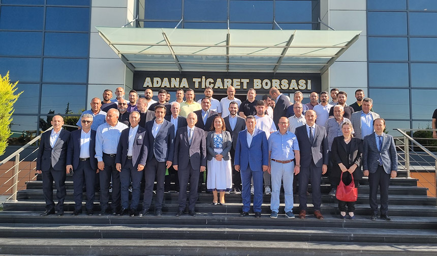 NİSAD, TÜRİB, LİDAŞDER ve Adana Ticaret Borsası ile Adana’da