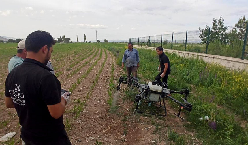 Tarımsal İlaçlamada Traktörün Yerine "ZİHA" İle İlaçlama