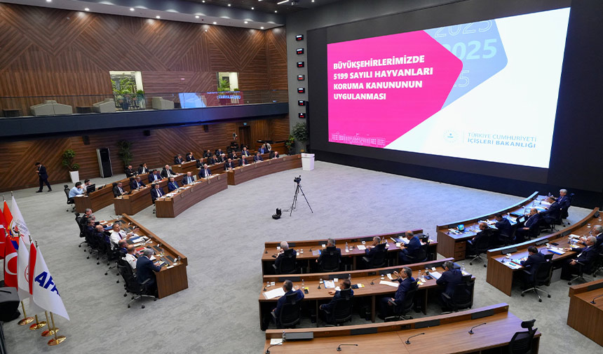 Ali Yerlikaya Ve Valiler Toplantida