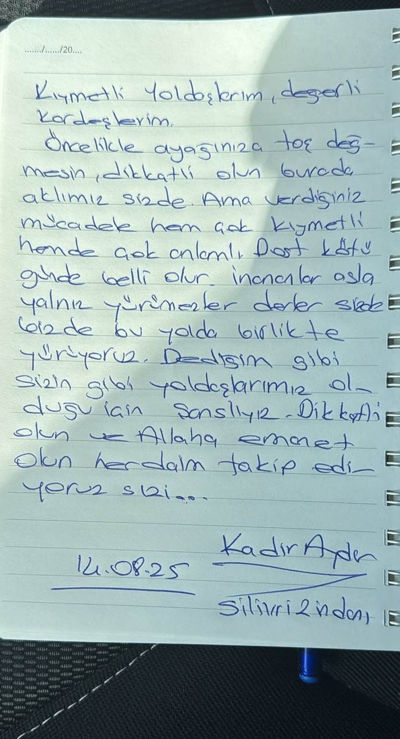 Dün, Kıymetli Belediye Başkanlarımızdan Gelen Mesajlar Yüreğimize Umut, Mücadelemize Güç Kattı. (2)
