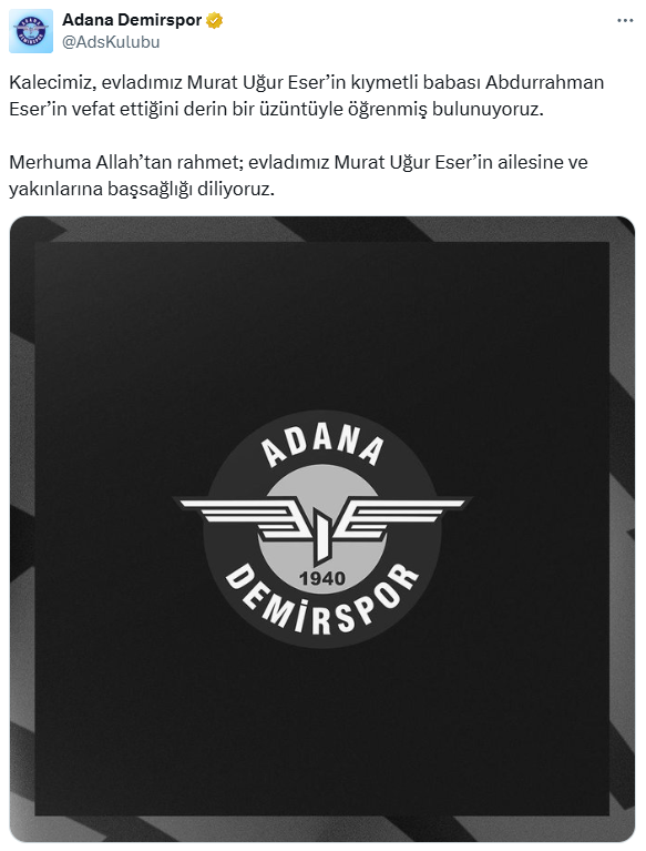 demirspor yas gonderisi