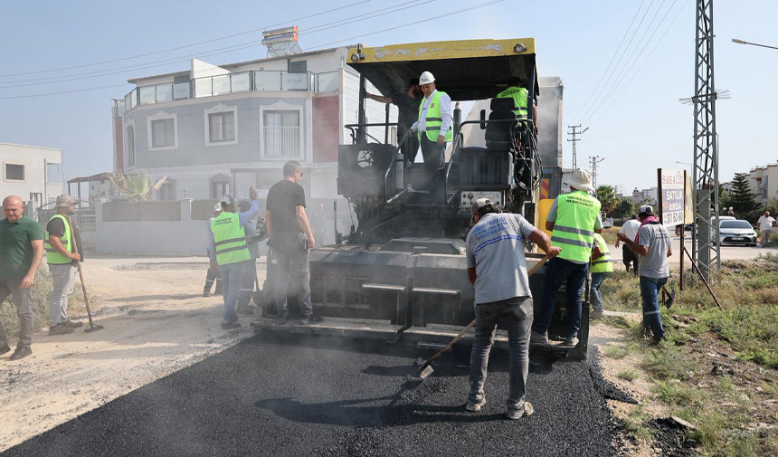 Akdeniz Mahallesi Asfalt