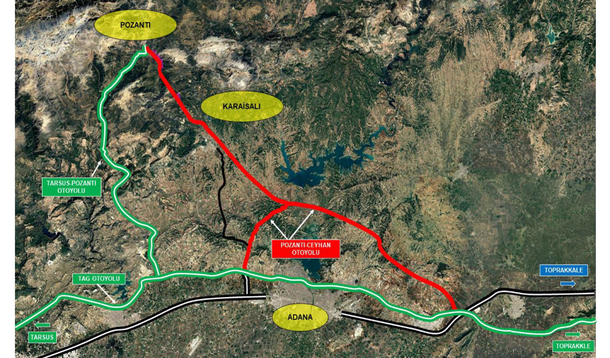Pozanti Karaisali Ak Parti Yol