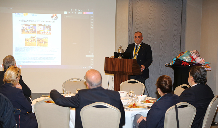 Tanir Emre Uzelgecici Rotary Haberi