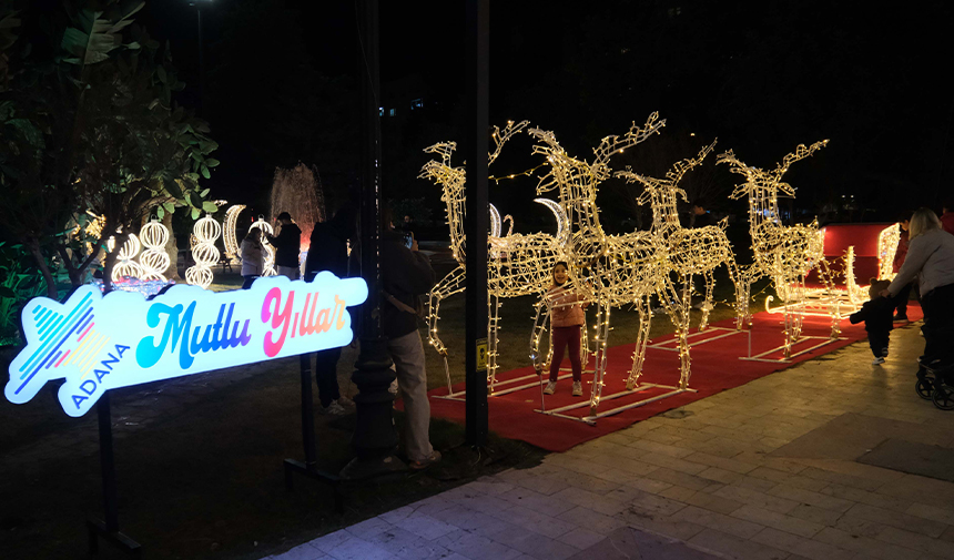Adana Yeni Yıla Işıklarla Hazırlanıyor Kentin 10 Noktası Renklendi Haberi2