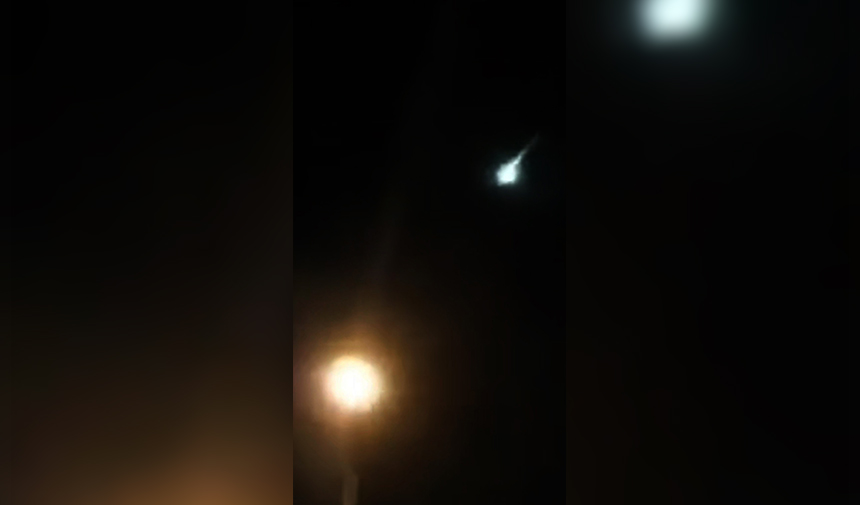 Adana’ya ‘ Meteor’ Düştü! Haberi2