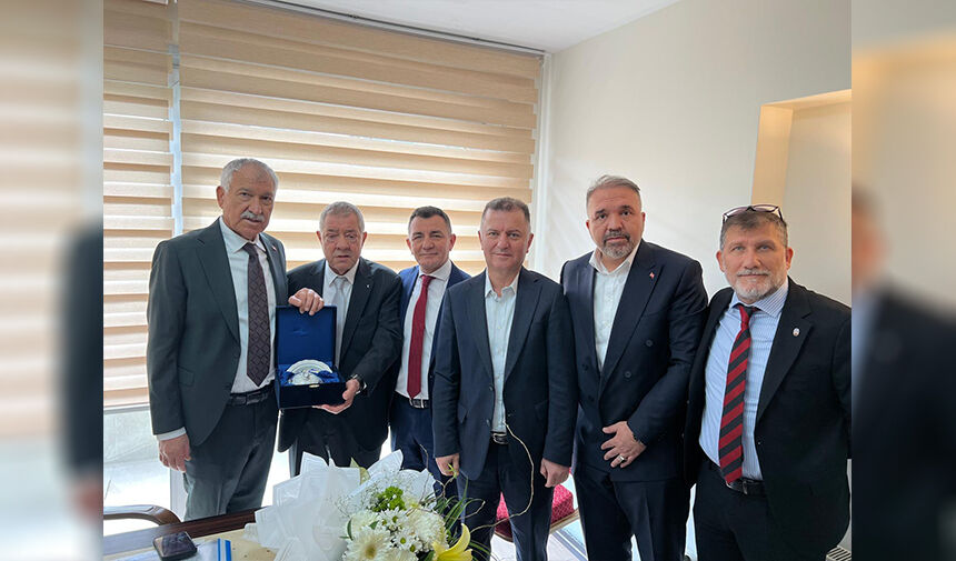 Türk İş Heyetinden Başkan Karalar’a Ziyaret Haberi2