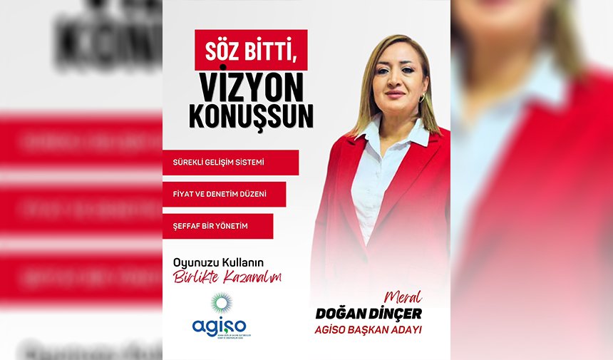 Agiso Seçimlerinde Tarihi Dönüm Noktası Meral Doğan Dinçer “ Değişim Ve Yenilik” Vizyonuyla Sahada 4