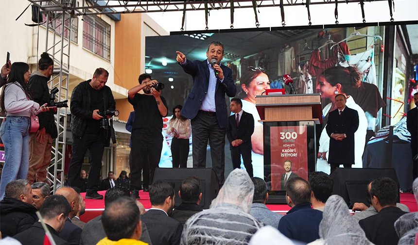 Ceyhan, Kadir Aydar’a Adalet İçin Tek Yürek Oldu Burhanettin Bulut