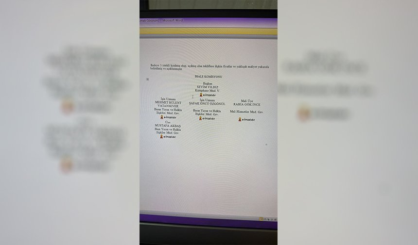 Seyhan Belediyesi’nde Skandal İhale Komisyon Kararı! Haberi