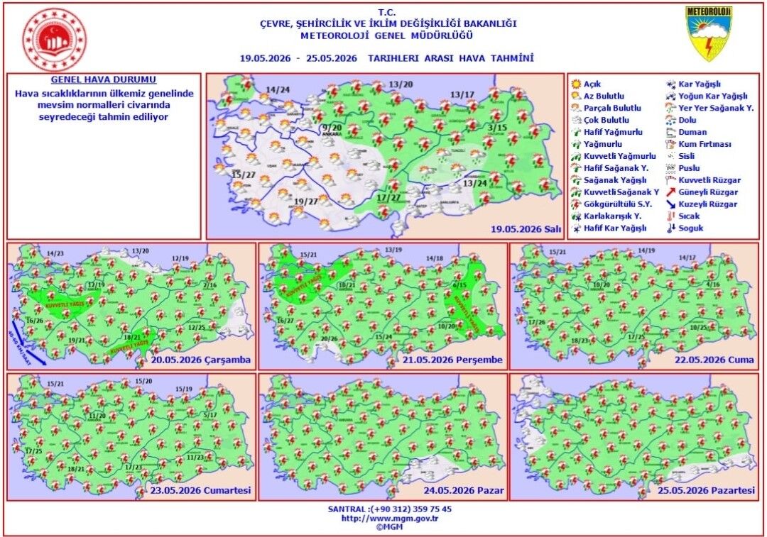 Meteoroloji Alarm Verdi: Adana’da 4 Gün Boyunca Kuvvetli Yağış