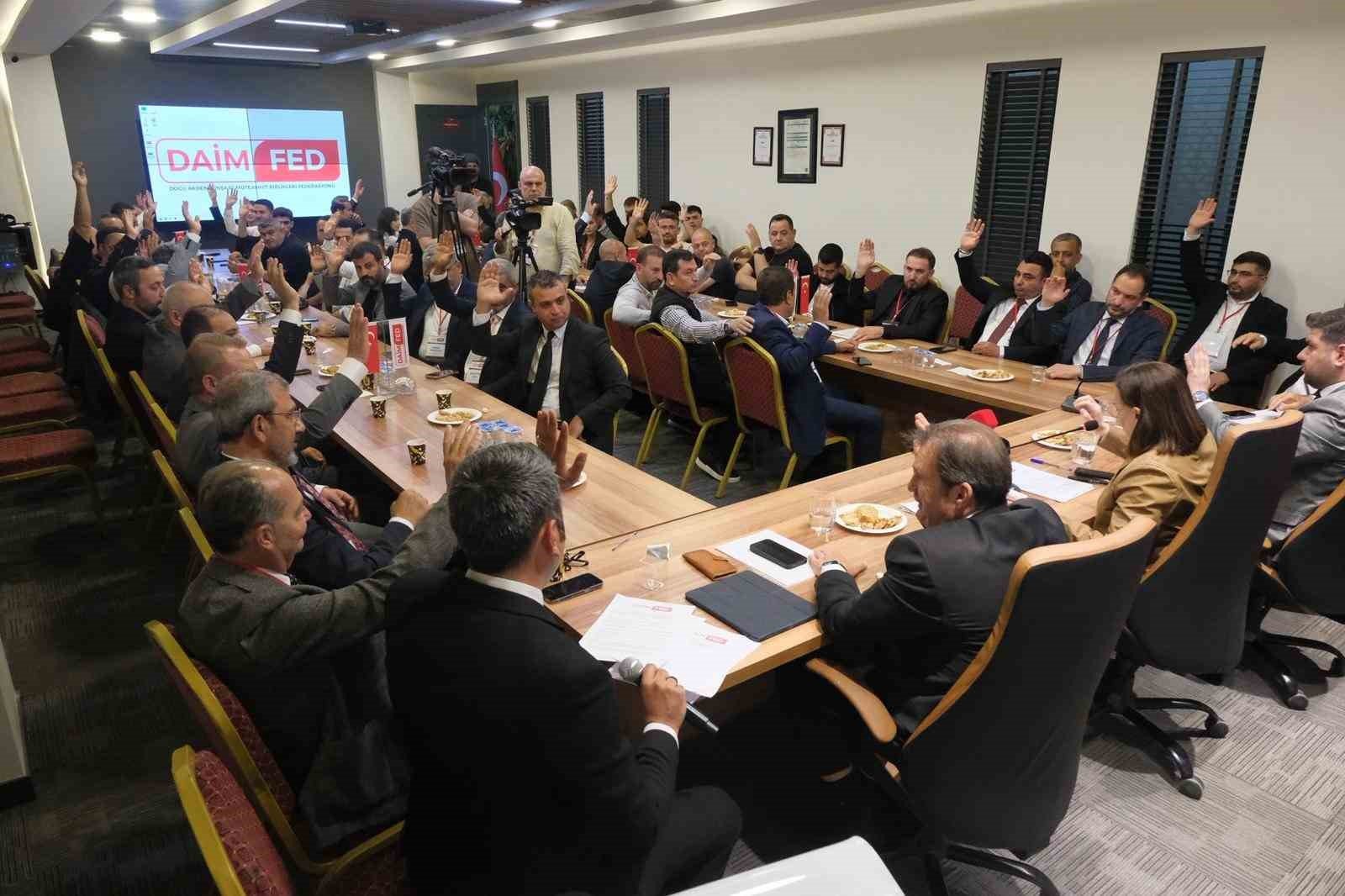DAİMFED’de Yeni Dönem! İşte İnşaat Sektörünün Güçlü Yönetim Kadrosu
