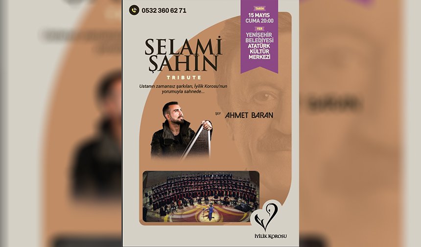 İyilik Korosu’ndan  Sezon Finali:   Selami Şahin Şarkılarıyla Unutulmaz Gece