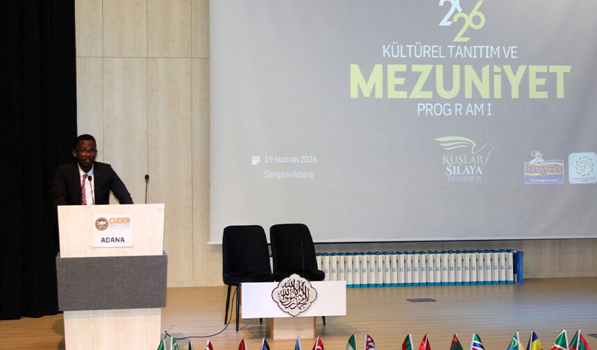 Adana'da Uluslararası Öğrencilerin Duygu Dolu Mezuniyeti 8
