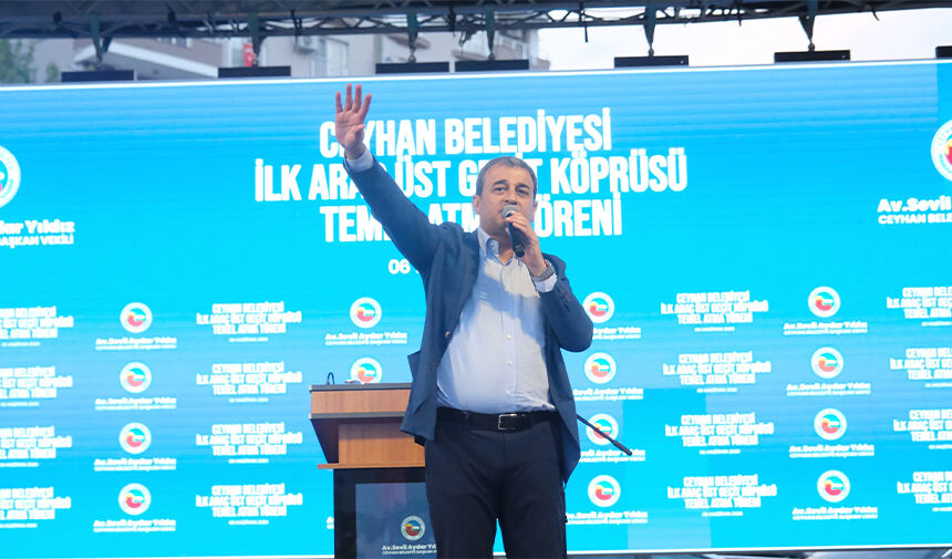Ceyhan Tarihinde Bir İlk! Dev Üst Geçit Projesinin Temeli Atıldı 4