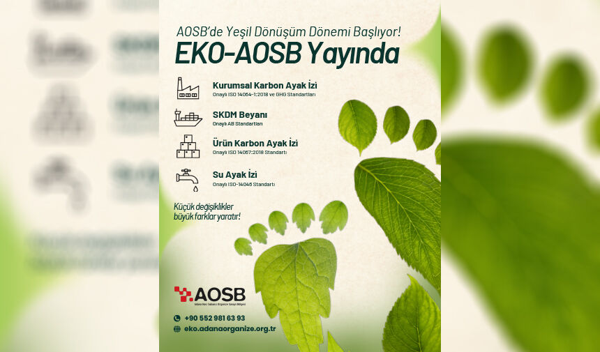 Yeşil Dönüşümde Yeni Adım: EKOAOSB Kullanıma Açıldı