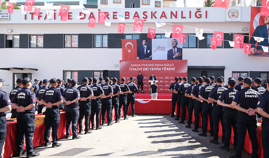 50 İtfaiyeci Yemin Ederek Görevine Başladı 5