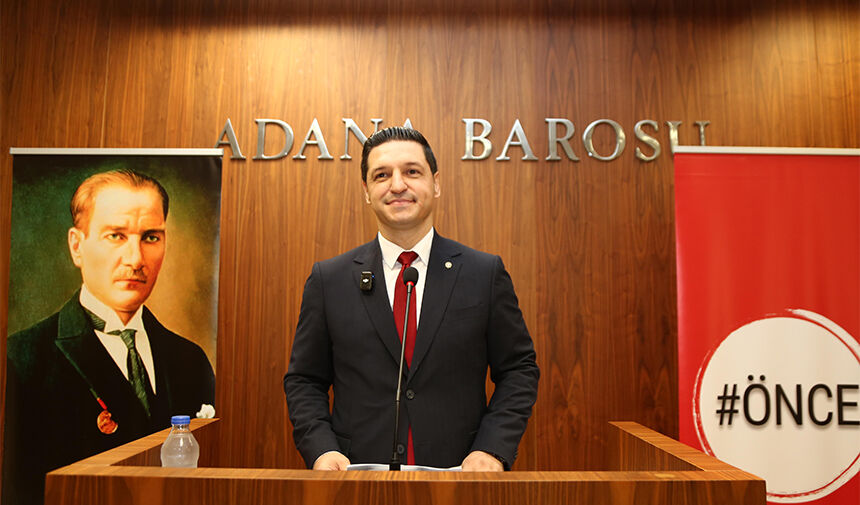 Adana Barosu Başkanı Volkan Böke, Yeniden Başkanlığa Aday Olduğunu Açıkladı Ve Ekledi Hiç Kimsenin Arka Bahçesi Olmadık 2