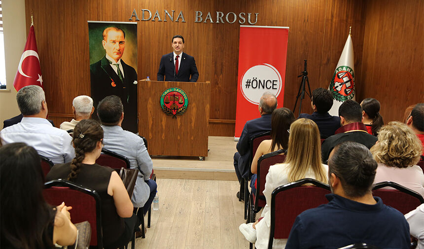 Adana Barosu Başkanı Volkan Böke, Yeniden Başkanlığa Aday Olduğunu Açıkladı Ve Ekledi Hiç Kimsenin Arka Bahçesi Olmadık 3