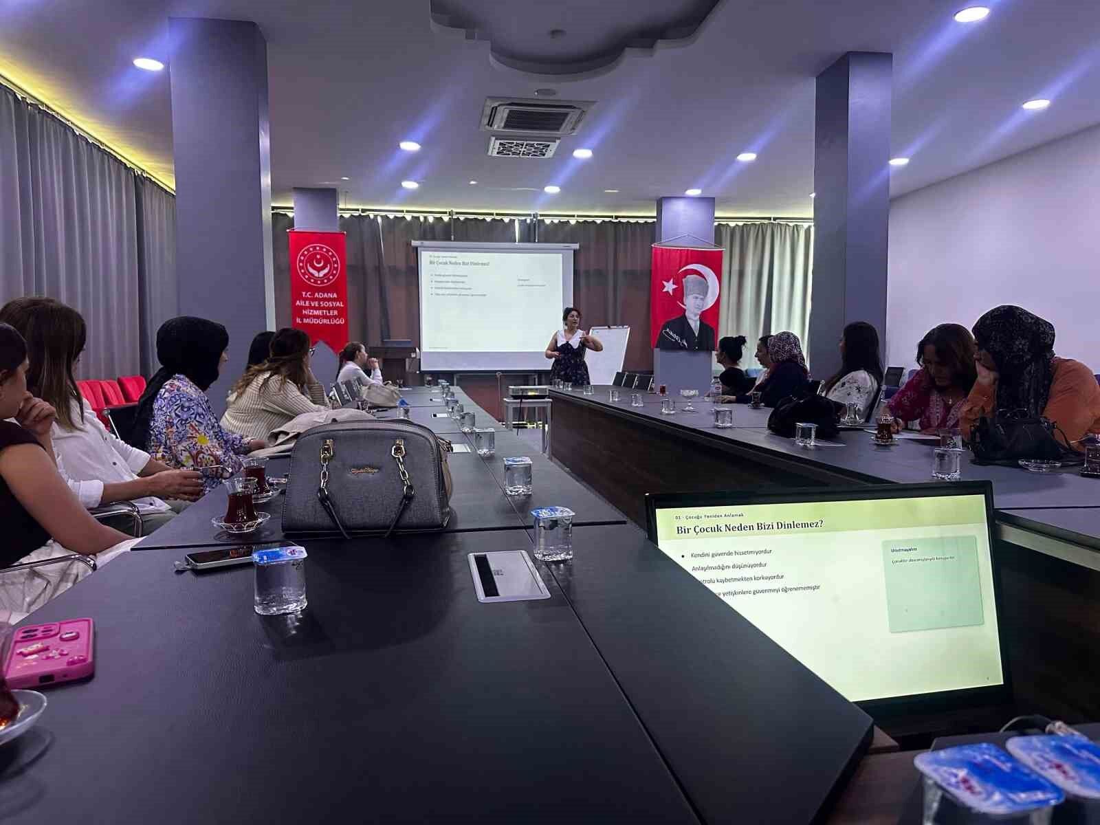 Çocukların Hayatına Dokunacak Eğitim Adana'da Başladı