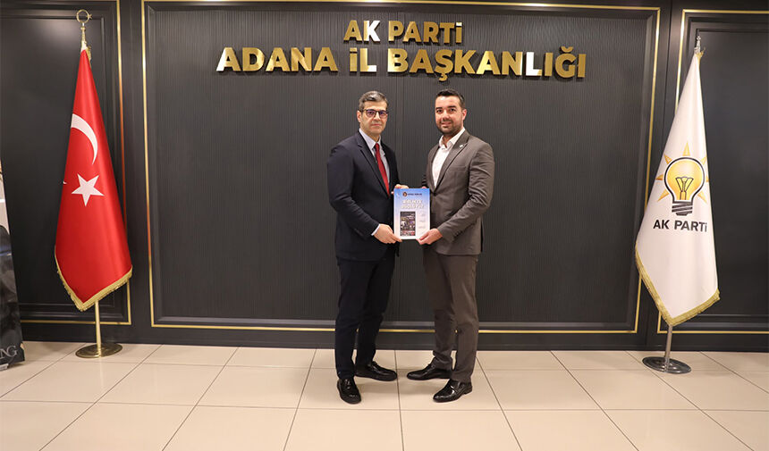 Birlik Vakfı Heyetinden A K Parti Adana İl Başkanı Mustafa Özkan’a Hayırlı Olsun Ziyareti 2
