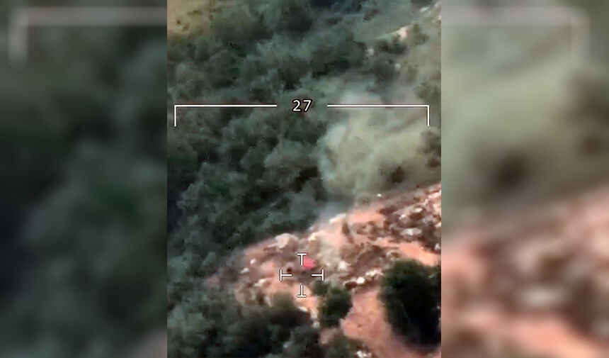 Ormanı Yakacaktı; ‘ İ H A’ya Yakalandı 4