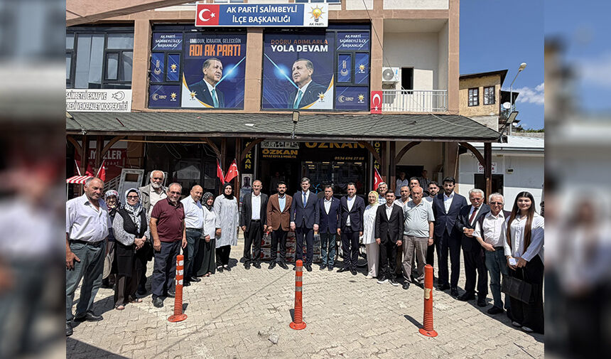 A K Parti Adana’da Saha Seferberliği! Özkan İlçeleri Tek Tek Dolaştı 6