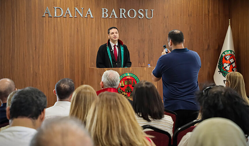 Adana Barosu’nda Emek Veren Avukatlara Anlamlı Jest! 5