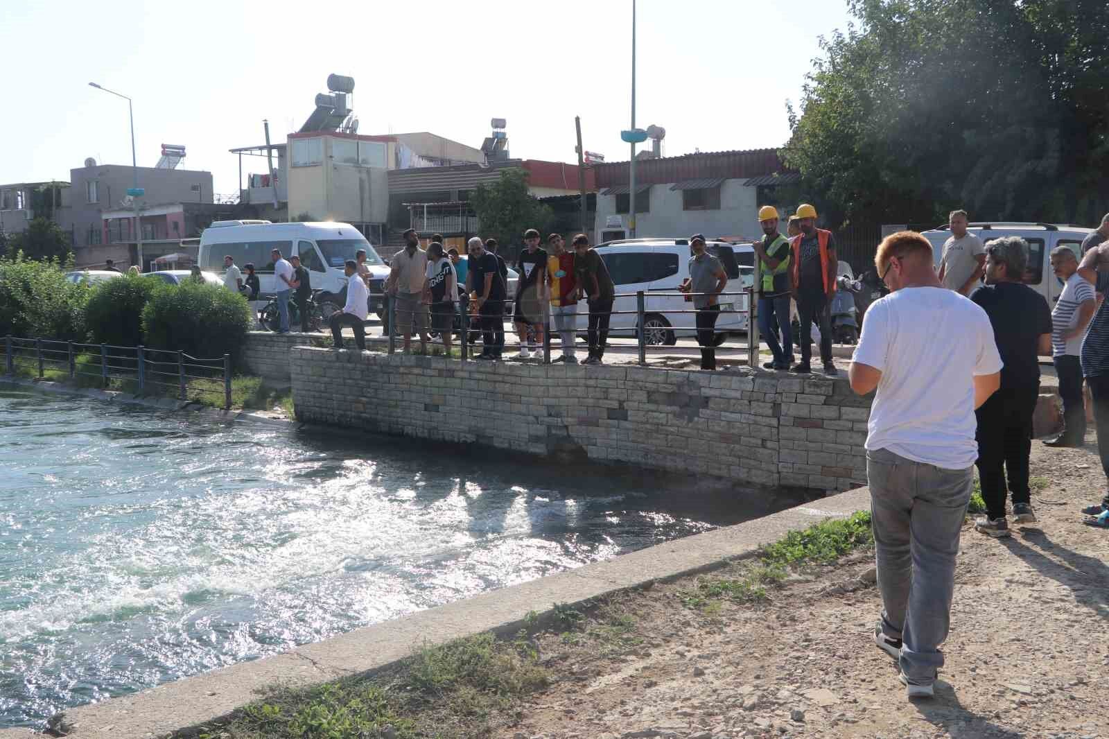 Adana’da Sulama Kanalına Giren Kişiden Haber Alınamıyor