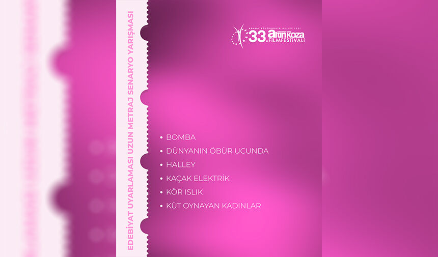 Altın Koza’da Final Heyecanı 6 Senaryo Ödül İçin Yarışacak 3