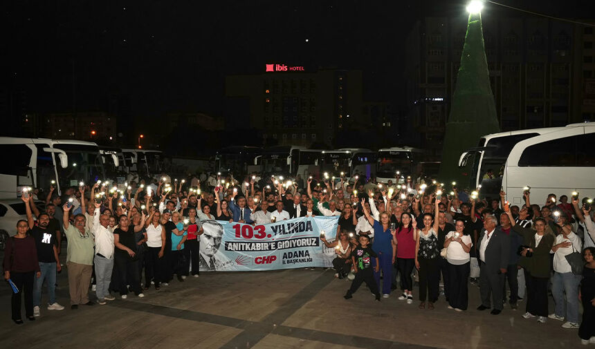 C H P Adana’dan 103’Üncü Yıl Çıkarması 2