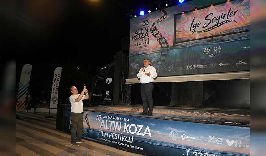 Hatay’ın Arsuz İlçesinde Altın Koza Film Gösterimi 3