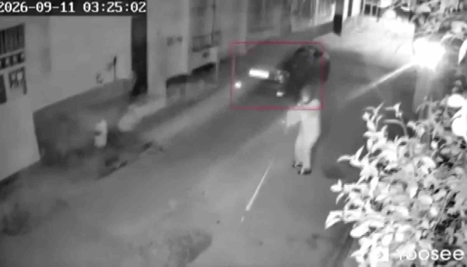 Adana’da Eve Silahlı Saldırı Kamerada!
