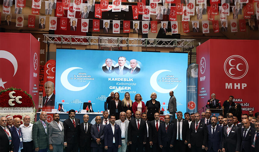 M H P Adana’da Kongre Heyecan Hakan Yıldırım Yeniden İl Başkanı Haberi 3