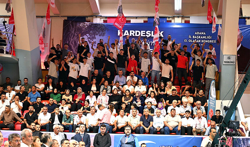 M H P Adana’da Kongre Heyecan Hakan Yıldırım Yeniden İl Başkanı Haberi 4