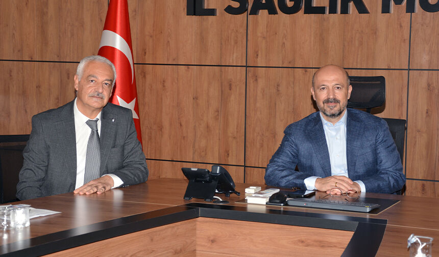 T D B Ve Adana Diş Hekimleri Odasından İl Sağlık Müdürlüğüne Ziyaret 2