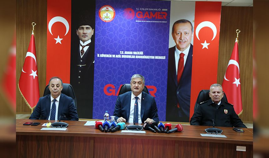 Adana Valisi Mustafa Yavuz, Suç Ve Suçlularla Mücadelede Gözdağı Verdi M Ü S A A D E E T M E Y İ Z Haberi 2
