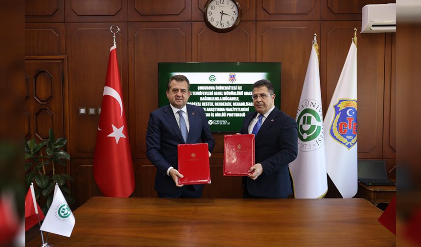 Çukurova Üniversitesi Ile Ceza Ve Tevkifevleri Genel Müdürlüğü Arasında İş Birliği Protokolü İmzalandı 5