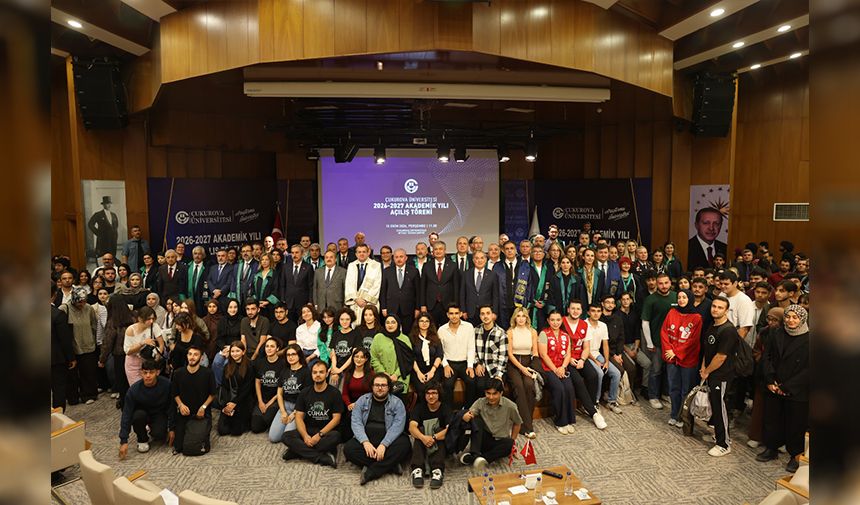 Çukurova Üniversitesinde 2026 2027 Akademik Yılı Açılış Töreni Gerçekleştirildi 4